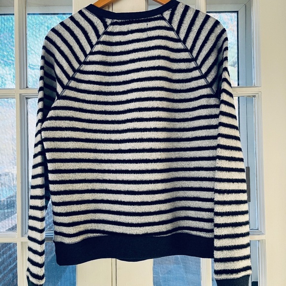 Lucky Brand Women's Brushed Stripe Sweatshirt - Picture 5 of 7